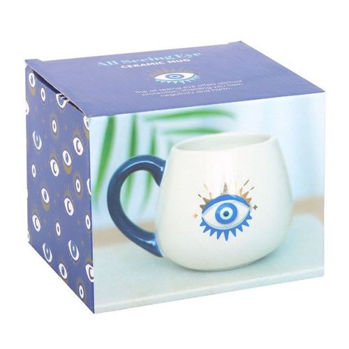 All Seeing Eye Rounded Mug | Inspired Creative Gifts | UK Supplier