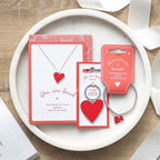 All You Need Is Love Beaded Heart Charm Bracelet | Inspired Creative Gifts | UK Supplier