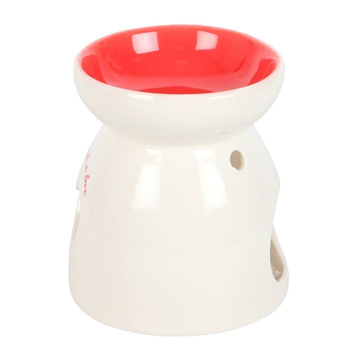 All You Need is Love Heart Oil Burner and Wax Warmer | Inspired Creative Gifts | UK Supplier