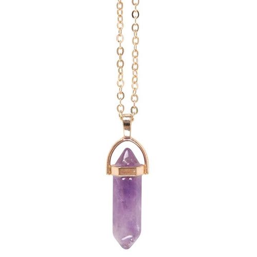 Amethyst Crystal Necklace Card | Inspired Creative Gifts | UK Supplier