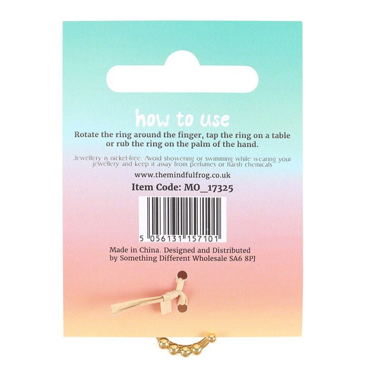 Anti - Anxiety Fidget Ring | Inspired Creative Gifts | UK Supplier