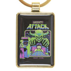 Anxiety Attack Keyring by Steven Rhodes | Inspired Creative Gifts | UK Supplier