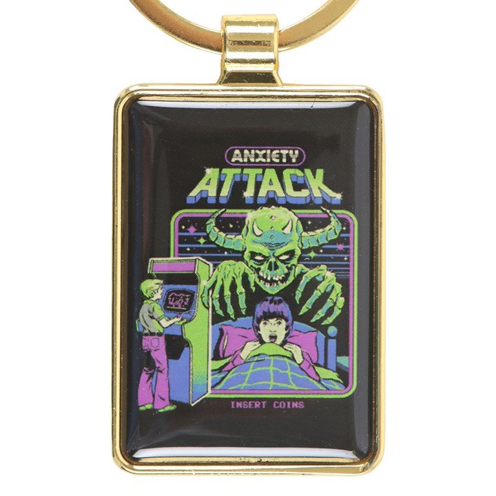 Anxiety Attack Keyring by Steven Rhodes | Inspired Creative Gifts | UK Supplier