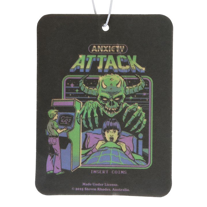 Anxiety Attack Vanilla Air Freshener by Steven Rhodes | Inspired Creative Gifts | UK Supplier