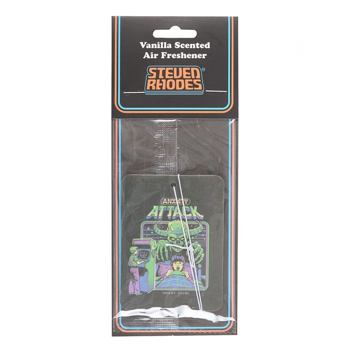 Anxiety Attack Vanilla Air Freshener by Steven Rhodes | Inspired Creative Gifts | UK Supplier