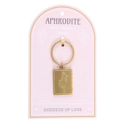 Aphrodite Goddess Talisman Keyring | Inspired Creative Gifts | UK Supplier