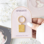 Aphrodite Goddess Talisman Keyring | Inspired Creative Gifts | UK Supplier
