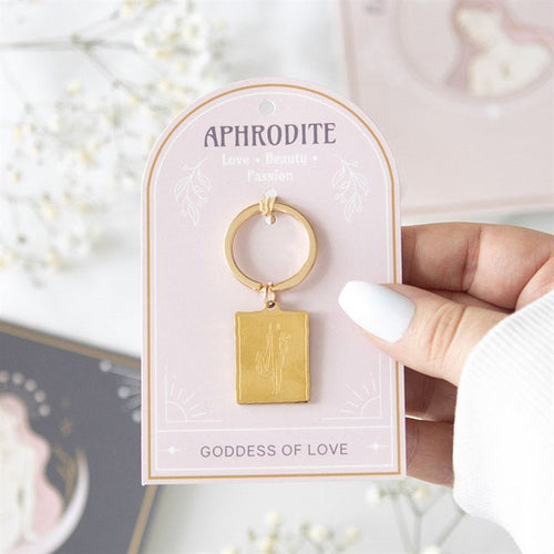 Aphrodite Goddess Talisman Keyring | Inspired Creative Gifts | UK Supplier