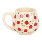 Apple Print Rounded Mug | Inspired Creative Gifts | UK Supplier