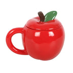 Apple Shaped Lidded Mug | Inspired Creative Gifts | UK Supplier