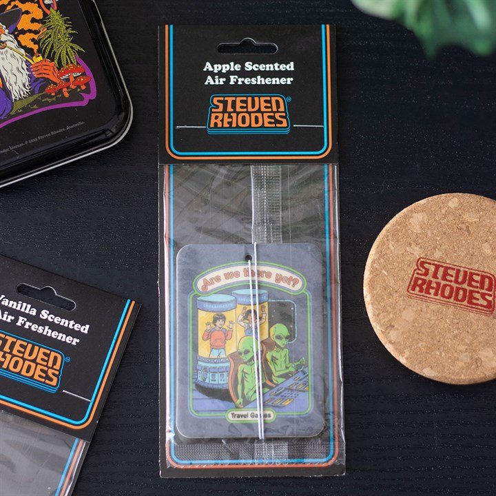 Are We There Yet Apple Air Freshener by Steven Rhodes | Inspired Creative Gifts | UK Supplier