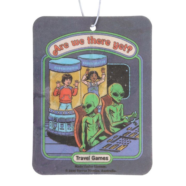 Are We There Yet Apple Air Freshener by Steven Rhodes | Inspired Creative Gifts | UK Supplier
