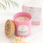 Aries Cedarwood Gemstone Zodiac Candle | Inspired Creative Gifts | UK Supplier