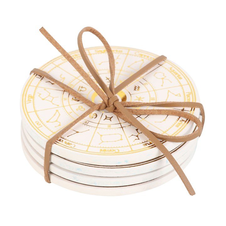Astrology Wheel Coaster Set | Inspired Creative Gifts | UK Supplier