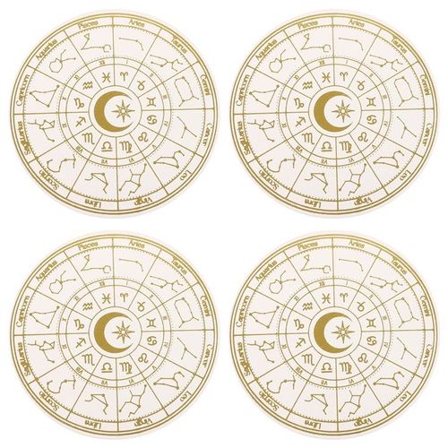 Astrology Wheel Coaster Set | Inspired Creative Gifts | UK Supplier