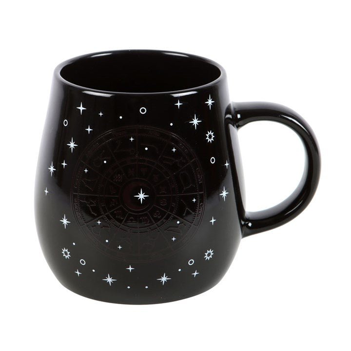 Astrology Wheel Heat Change Mug | Inspired Creative Gifts | UK Supplier