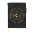 Astrology Wheel Journal with Black Obsidian Pen | Inspired Creative Gifts | UK Supplier