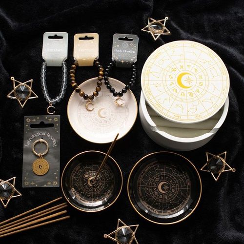 Astrology Wheel Keyring | Inspired Creative Gifts | UK Supplier