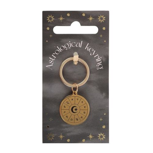 Astrology Wheel Keyring | Inspired Creative Gifts | UK Supplier