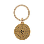 Astrology Wheel Keyring | Inspired Creative Gifts | UK Supplier
