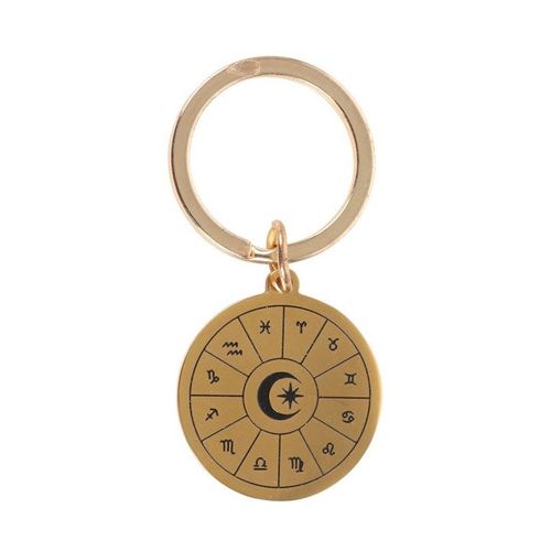 Astrology Wheel Keyring | Inspired Creative Gifts | UK Supplier