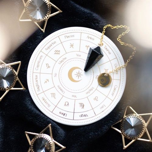 Astrology Wheel Pendulum Divination Kit | Inspired Creative Gifts | UK Supplier