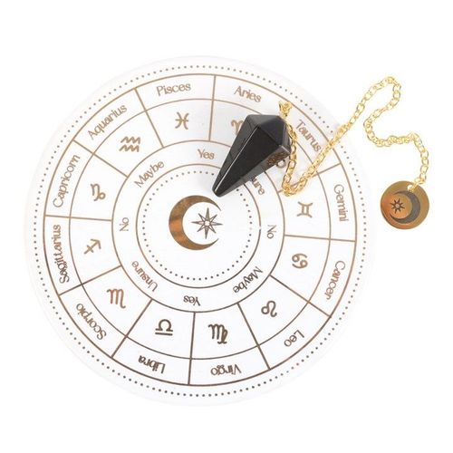 Astrology Wheel Pendulum Divination Kit | Inspired Creative Gifts | UK Supplier