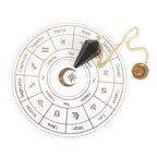 Astrology Wheel Pendulum Divination Kit | Inspired Creative Gifts | UK Supplier