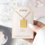 Athena Goddess Talisman Necklace | Inspired Creative Gifts | UK Supplier