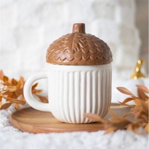 Autumn Acorn Shaped Mug | Inspired Creative Gifts | UK Supplier