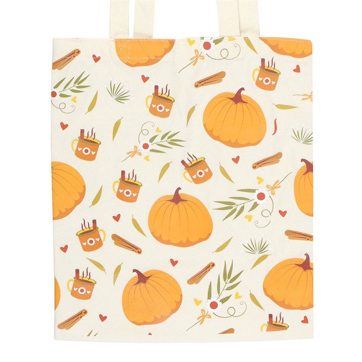 Autumn Days Print Polycotton Tote Bag | Inspired Creative Gifts | UK Supplier