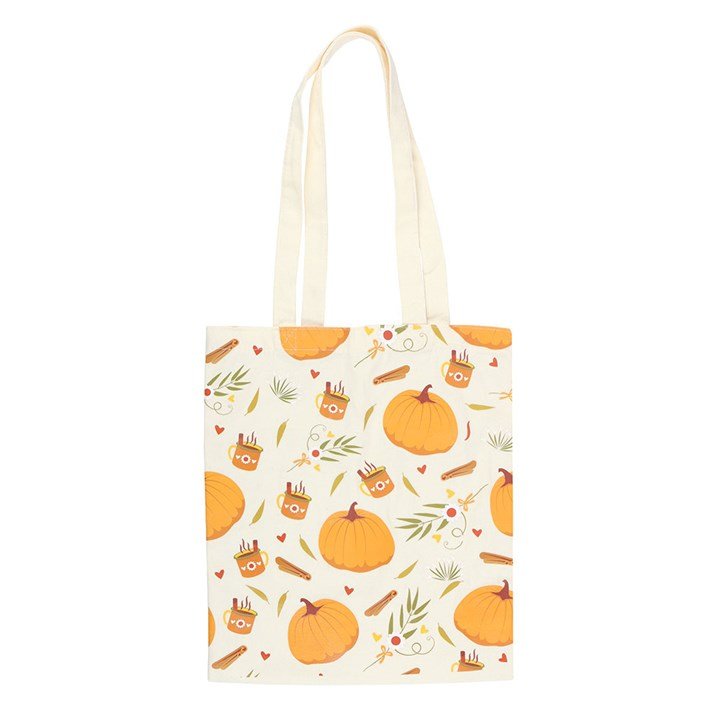 Autumn Days Print Polycotton Tote Bag | Inspired Creative Gifts | UK Supplier