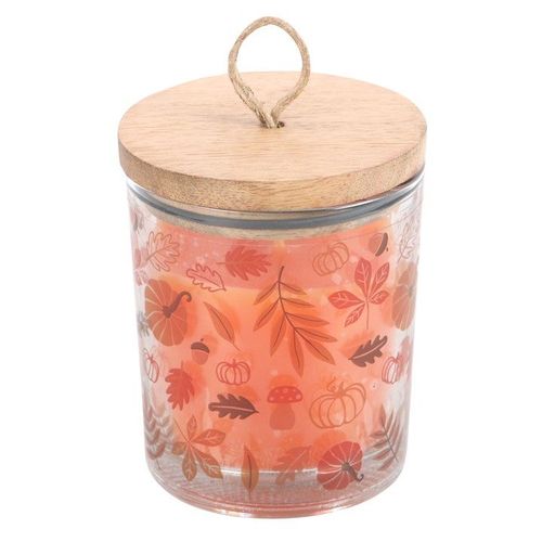 Autumn Leaves Cinnamon & Orange Candle | Inspired Creative Gifts | UK Supplier