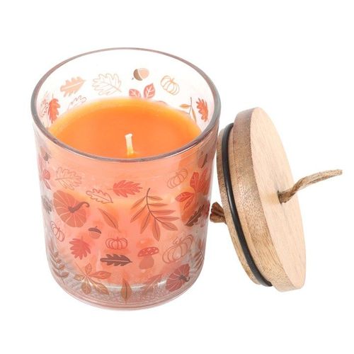 Autumn Leaves Cinnamon & Orange Candle | Inspired Creative Gifts | UK Supplier