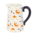 Autumn Magic Harvest Moon Print Ceramic Flower Jug | Inspired Creative Gifts | UK Supplier