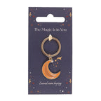 Autumn Magic Moon Keyring | Inspired Creative Gifts | UK Supplier