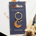 Autumn Magic Moon Keyring | Inspired Creative Gifts | UK Supplier