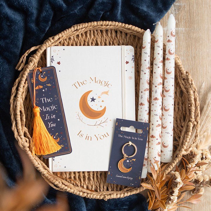 Autumn Magic Moon Keyring | Inspired Creative Gifts | UK Supplier
