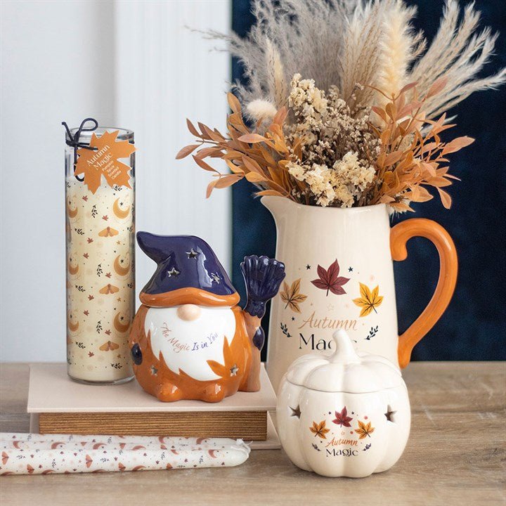 Autumn Magic Pumpkin Spice Tube Candle | Inspired Creative Gifts | UK Supplier