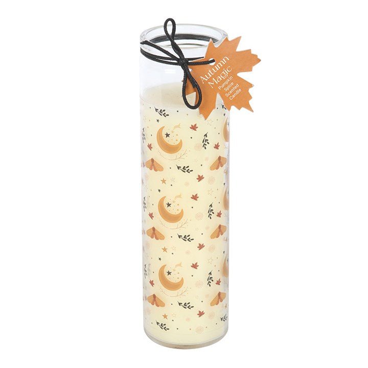 Autumn Magic Pumpkin Spice Tube Candle | Inspired Creative Gifts | UK Supplier