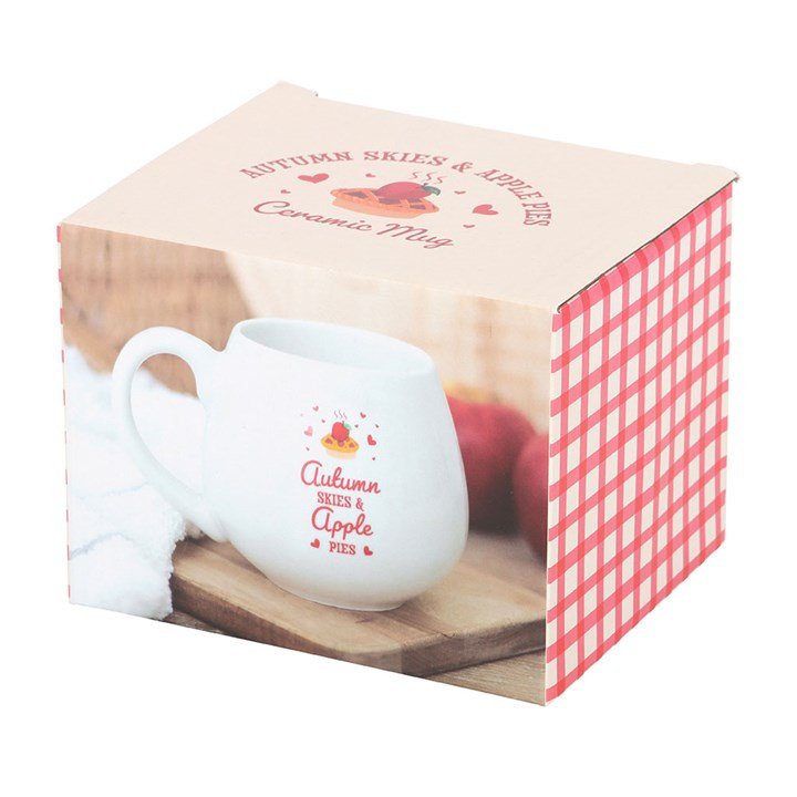 Autumn Skies & Apple Pies Rounded Mug | Inspired Creative Gifts | UK Supplier