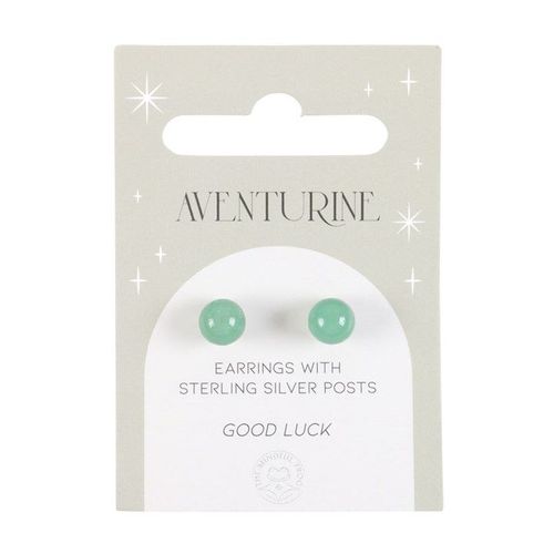 Aventurine Semi Precious Crystal Earrings | Inspired Creative Gifts | UK Supplier