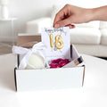 Small 18th Birthday Gold Balloon Hamper | Candle, Necklace, Chocolates
