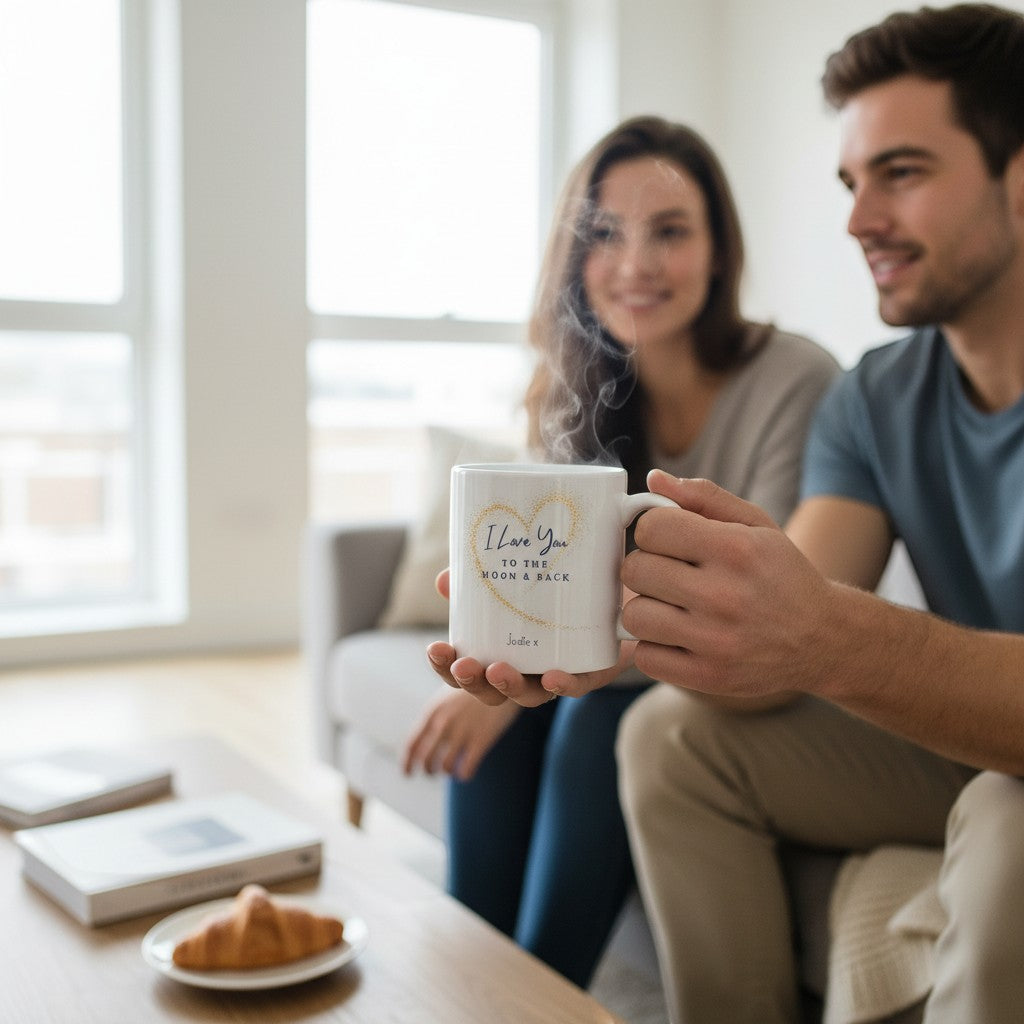 Personalised Love You to the Moon & Back Mug | Ceramics