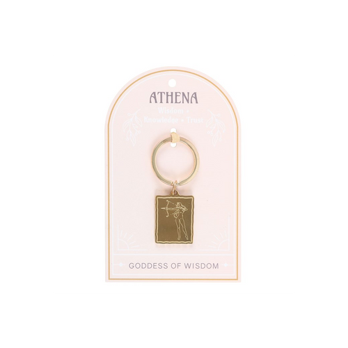 Athena Goddess Talisman Keyring | Keyrings | Inspired Creative Gifts