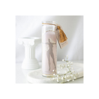 Athena Goddess Tube Candle with Clear Quartz Crystals | Candles