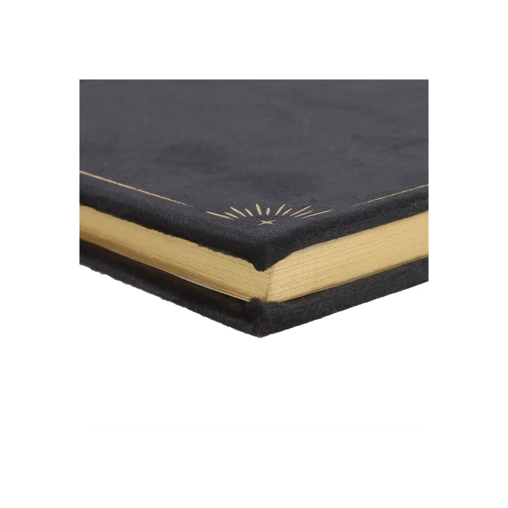 Book of Shadows Journal with Black Obsidian Crystal Pen | Notebook | Inspired Creative Gifts