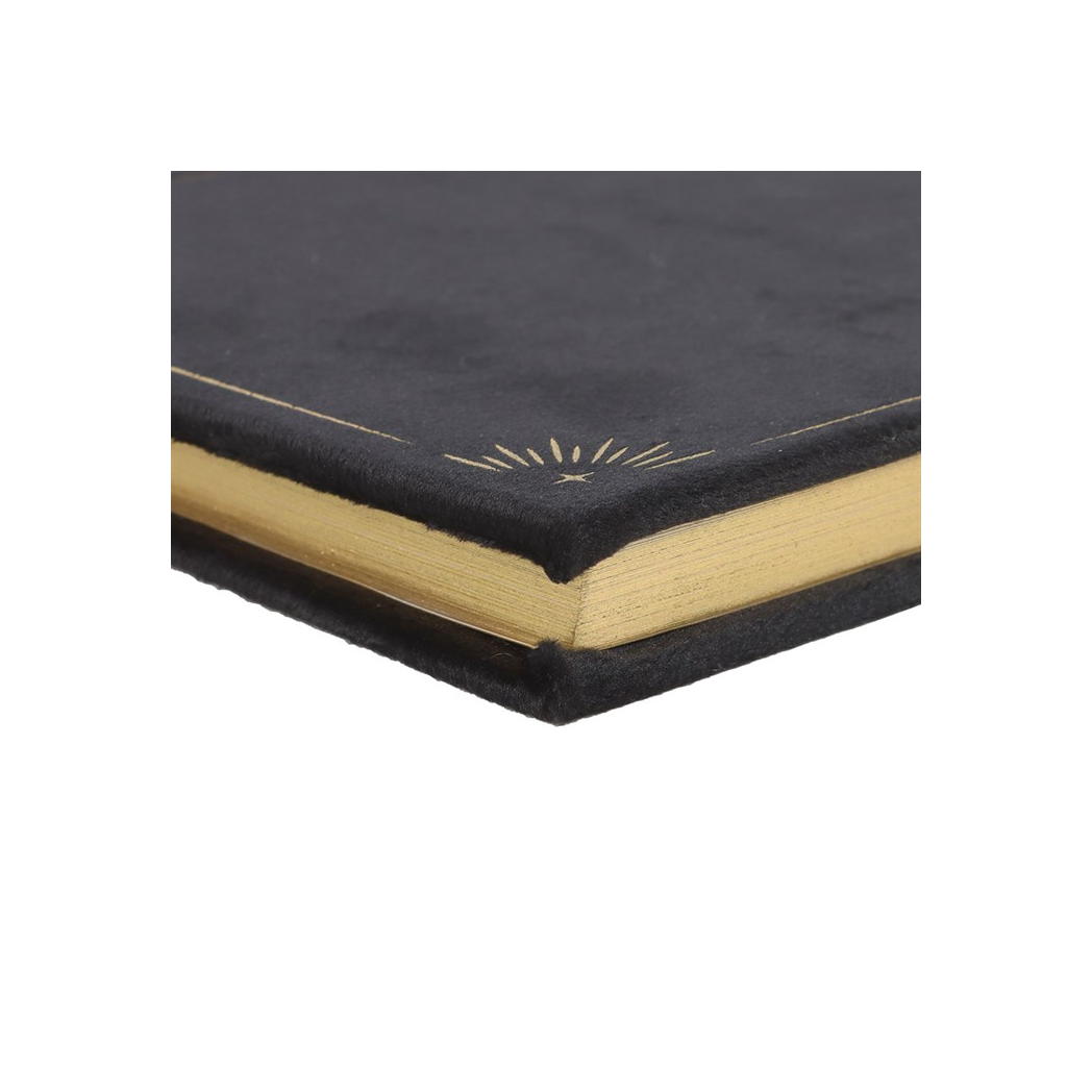 Book of Shadows Journal with Black Obsidian Crystal Pen | Notebook | Inspired Creative Gifts