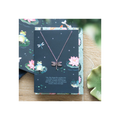 Dragonfly Necklace on Greeting Card | Woman's Necklace | Inspired Creative Gifts