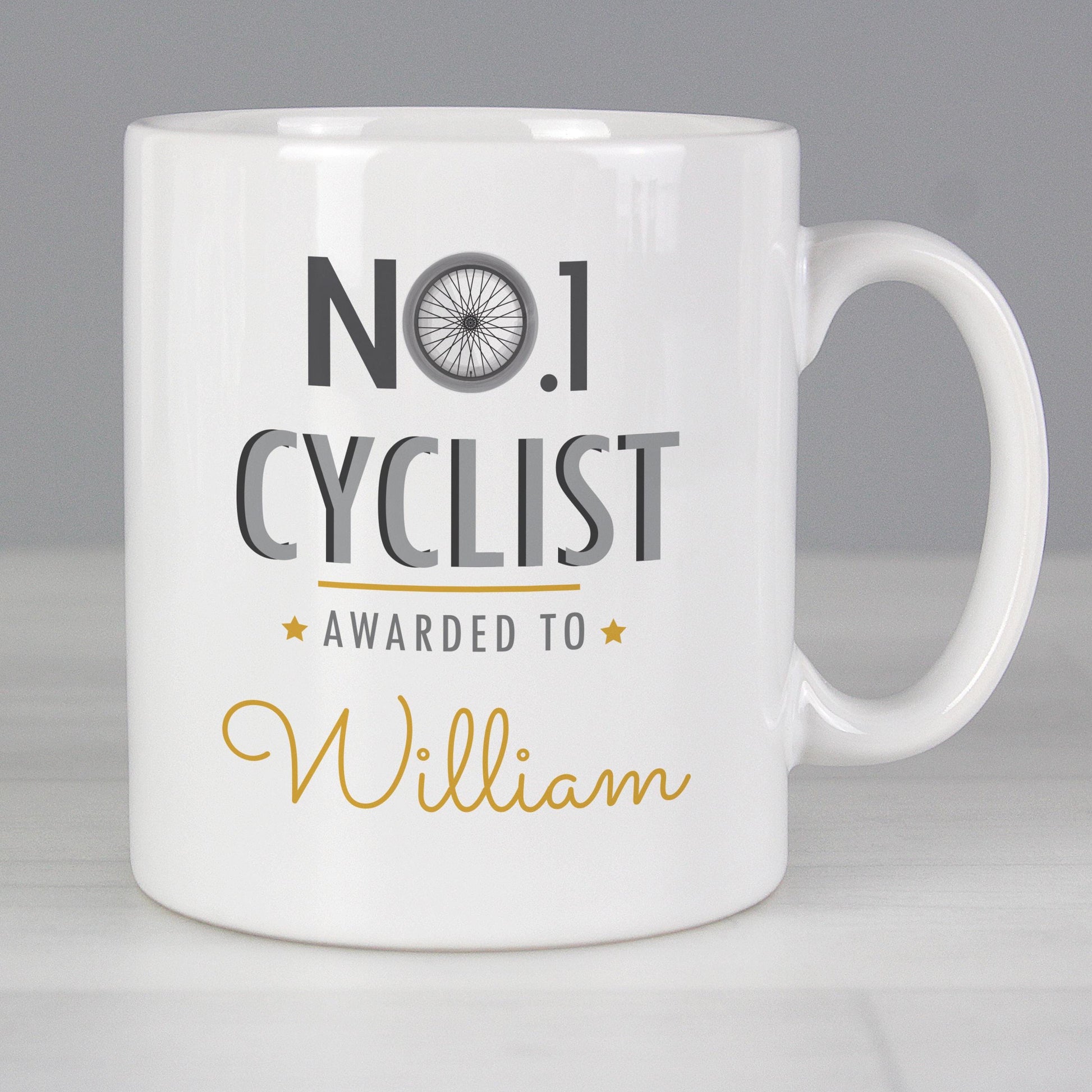 Personalised No.1 Cyclist Mug - Mug - Inspired Creative Gifts